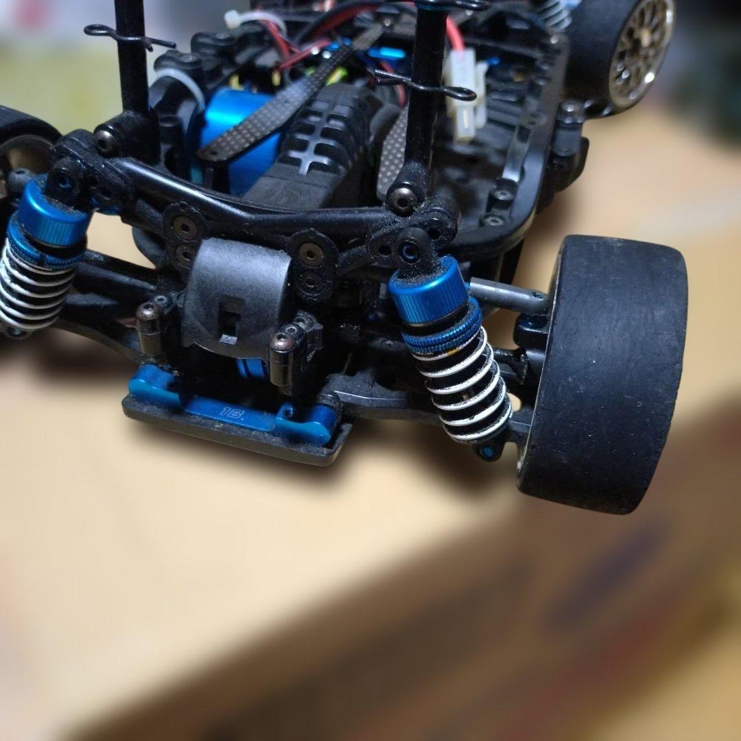 タミヤ　TA-07 OP多数　要整備　メカ無し