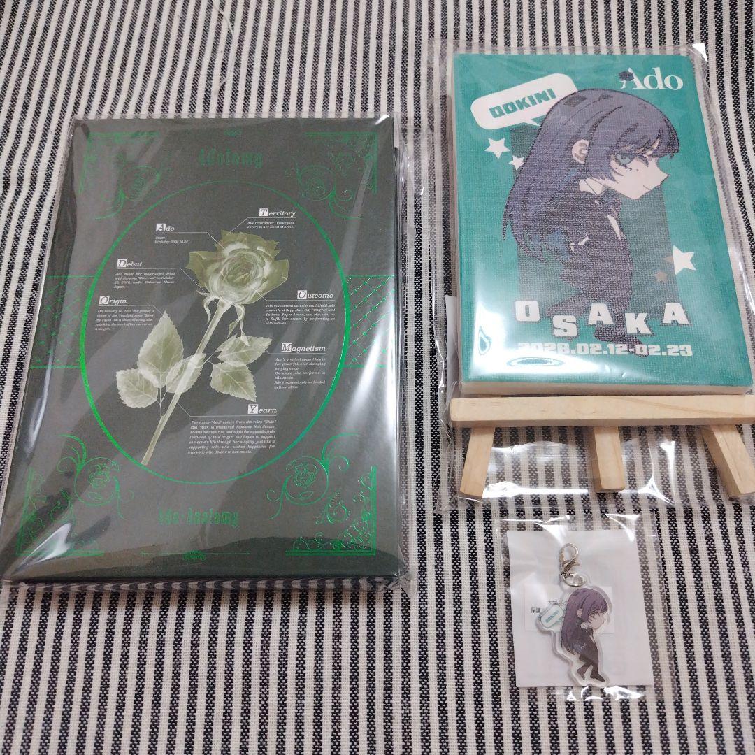 Adotomy 大阪限定 ピンバッジ キャンバス アクリルチャーム 特典