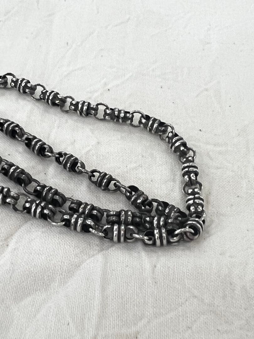 シルバー925 ネックレス 48cm 16g デザインチェーン