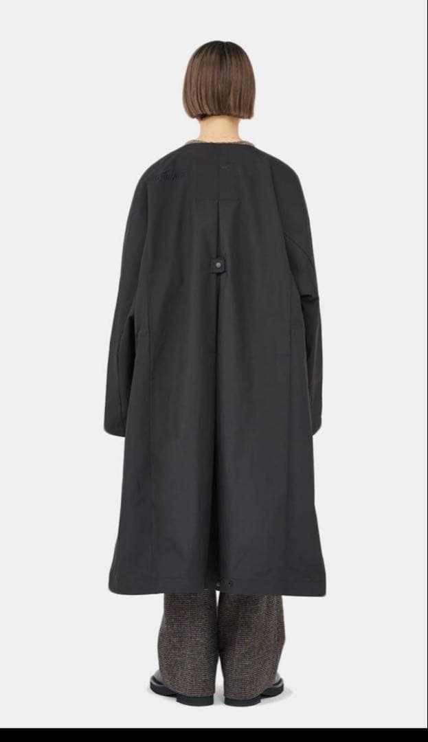 WILD THINGS×JUN MIKAMI ノーカラーシェルコート 22AW