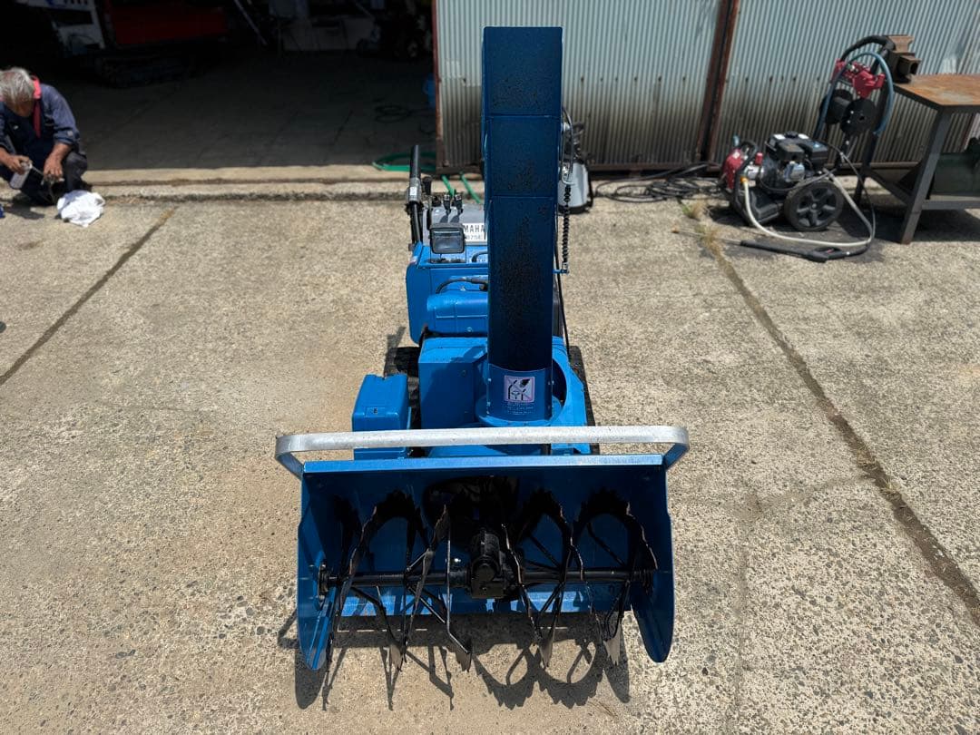 「新潟県長岡市発」ヤマハ除雪機YT875E　HST8馬力75㎝幅　動作確認済み