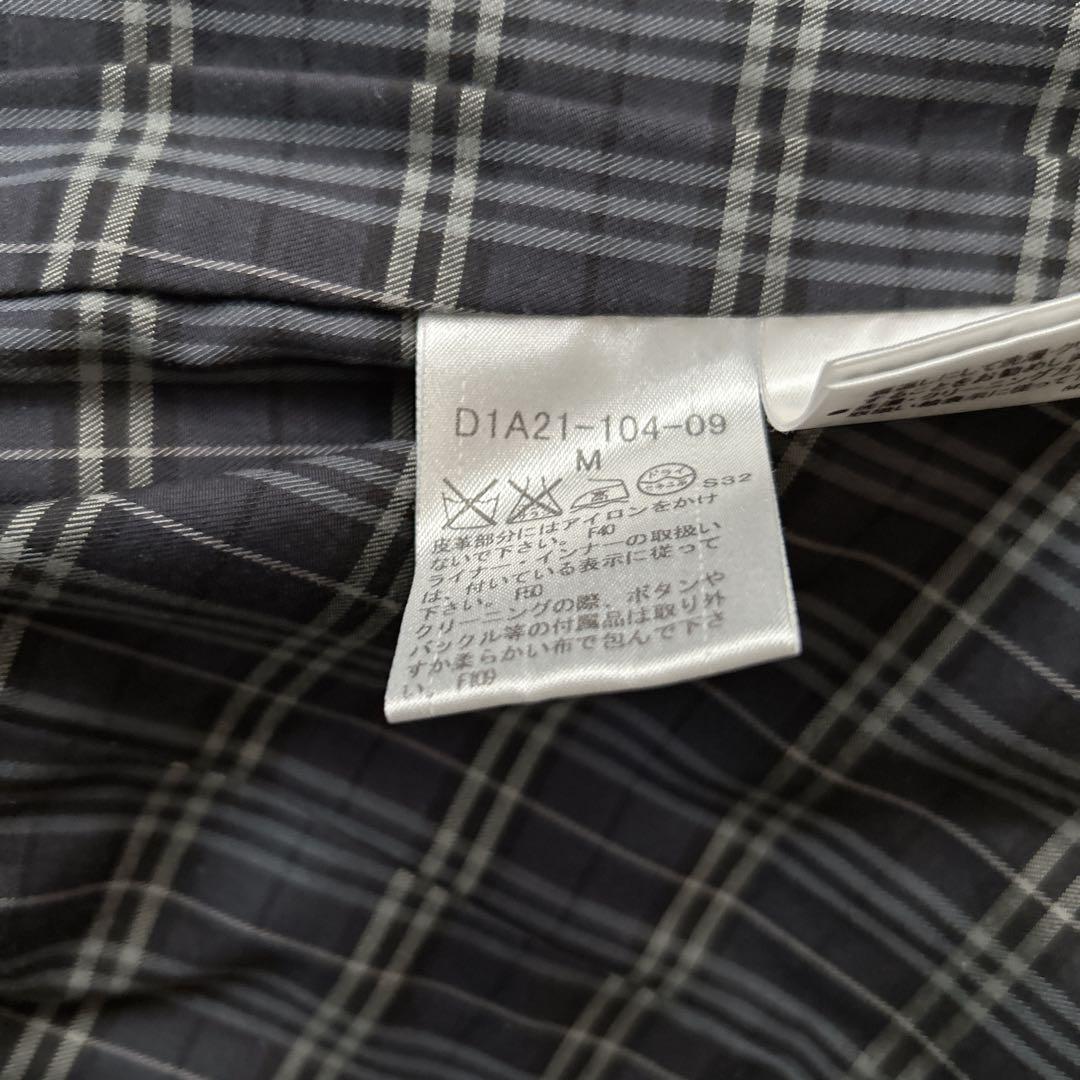 バーバリーブラックレーベル ダブルトレンチコート ライナー付 ベルト 2way