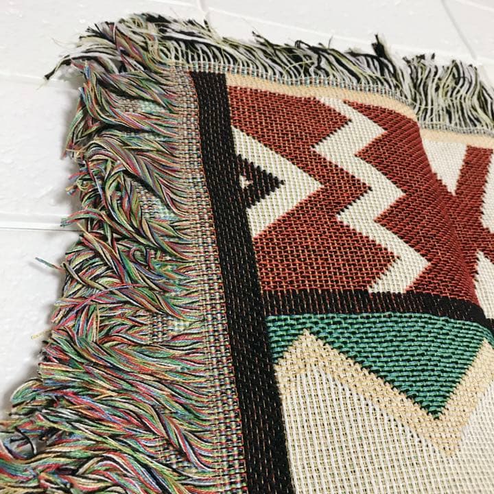 高品質　多機能　エスニック ソファカバー 大判　マルチカバー　ファブリック　敷物