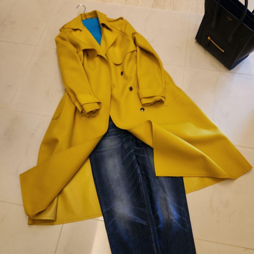 専用です‼️BAYFLOW しなやか レーヨン混のトレンチコート