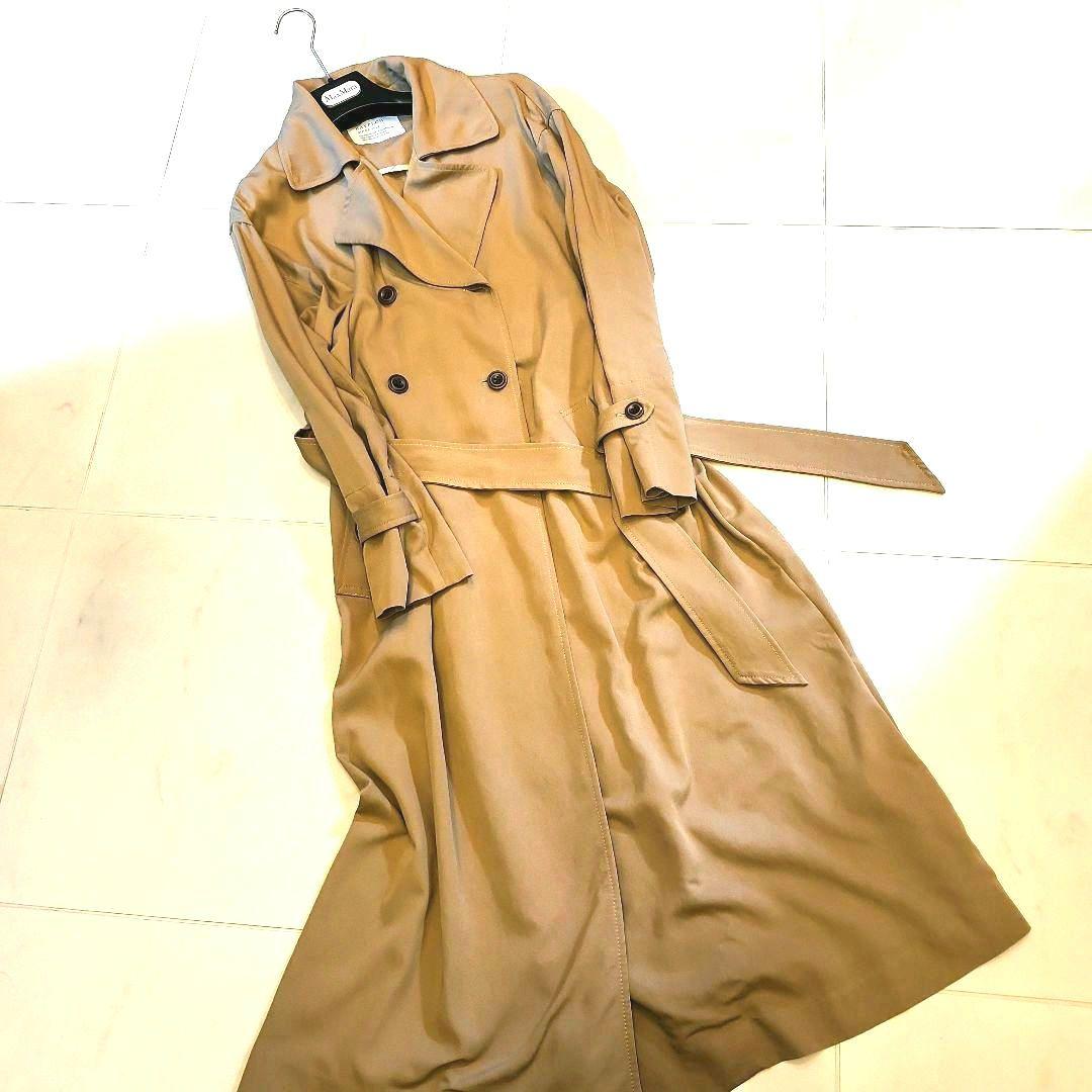 専用です‼️BAYFLOW しなやか レーヨン混のトレンチコート