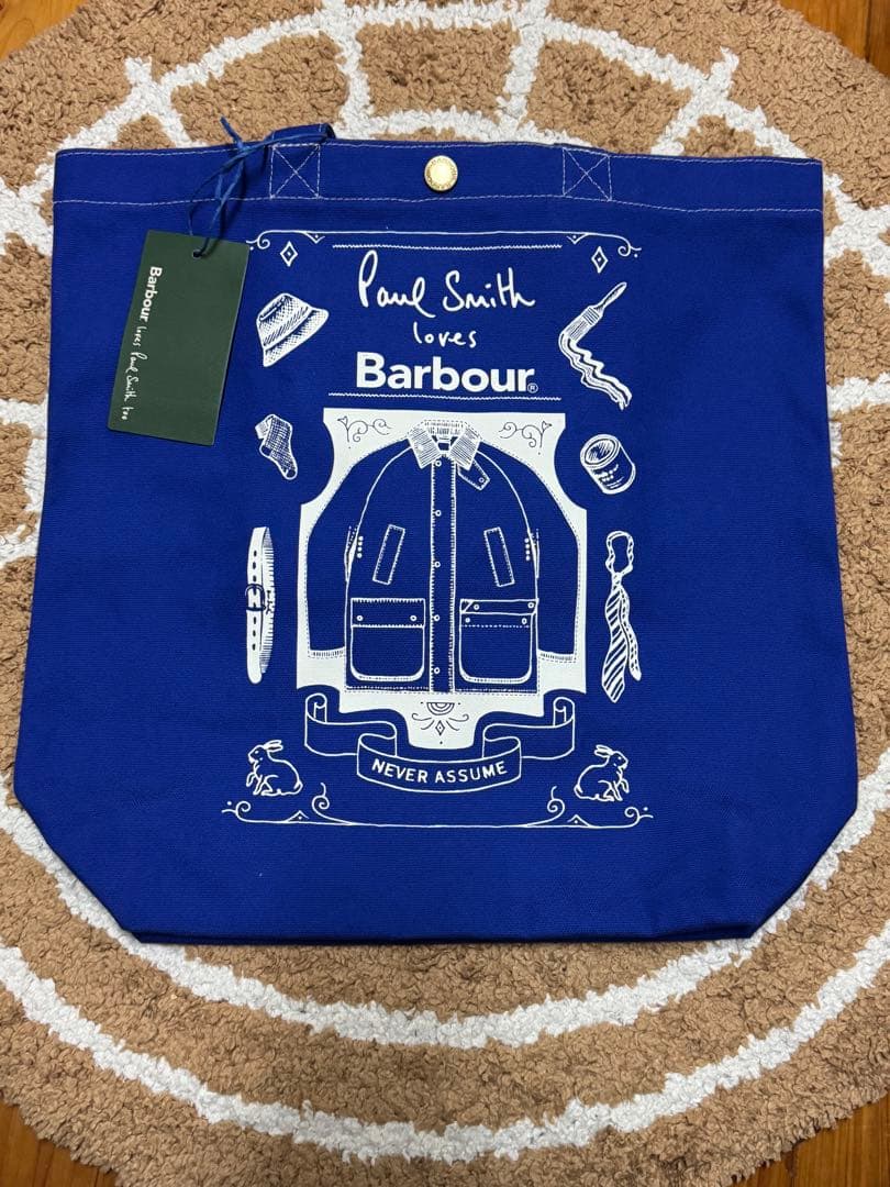 Barbour Paul smithトートバッグ