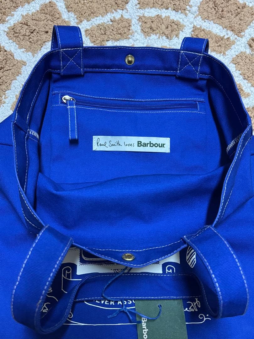 Barbour Paul smithトートバッグ