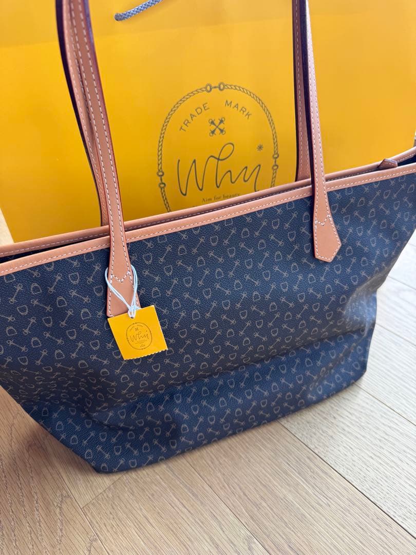 Why ネイビー トートバッグ