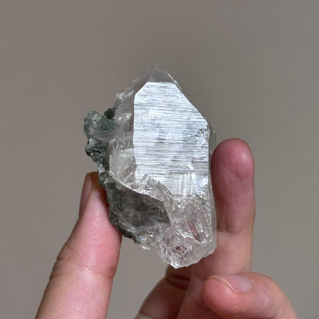 美品　インド産　ヒマラヤ水晶　原石　51.5g NO.482