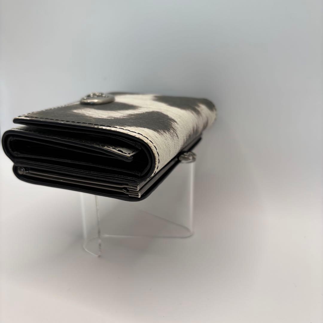 vivienne westwood 三つ折り財布　レオパード　がま口　ADVAN