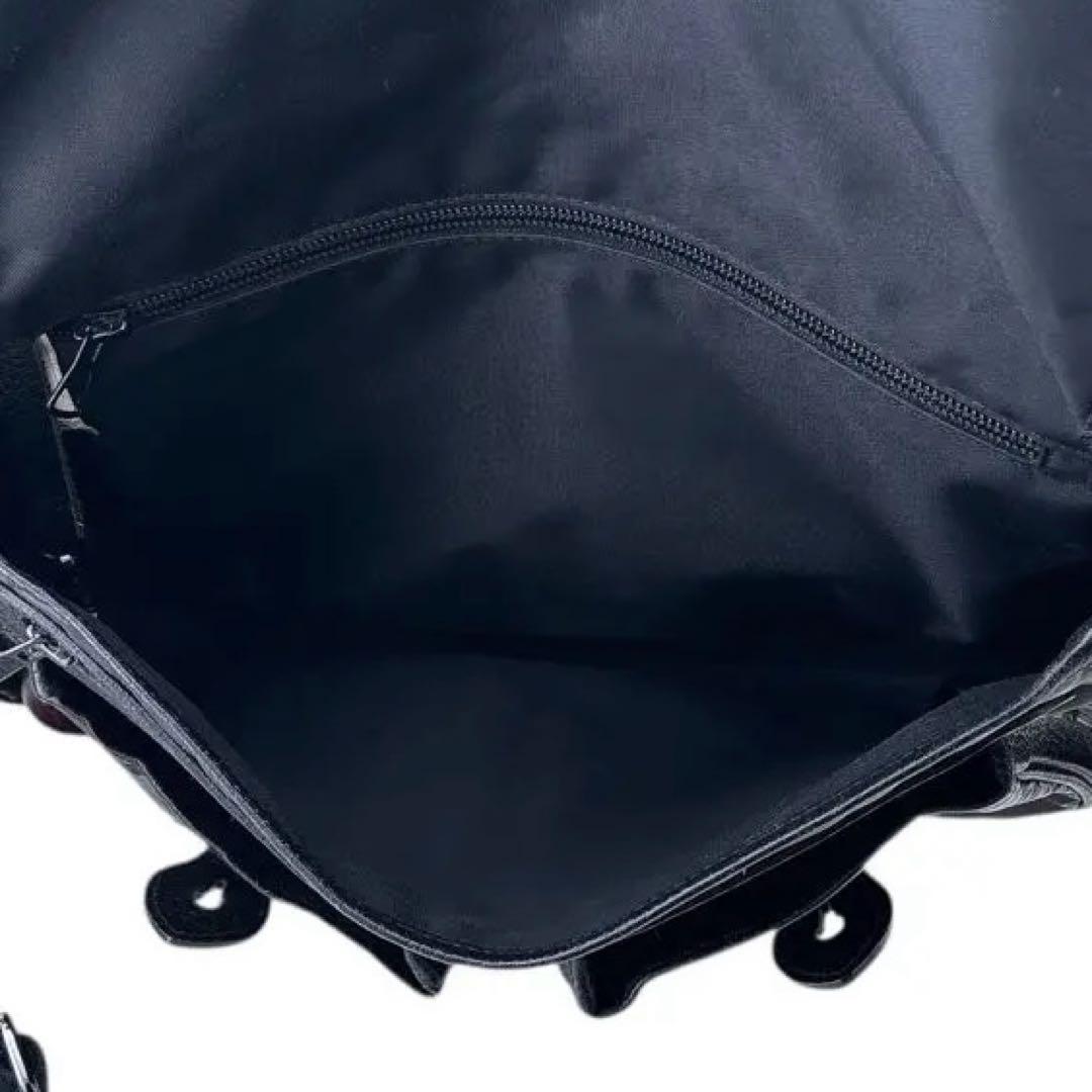 【希少サイズ】美品ハンティングワールド メッセンジャーバッグ ショルダーバッグ