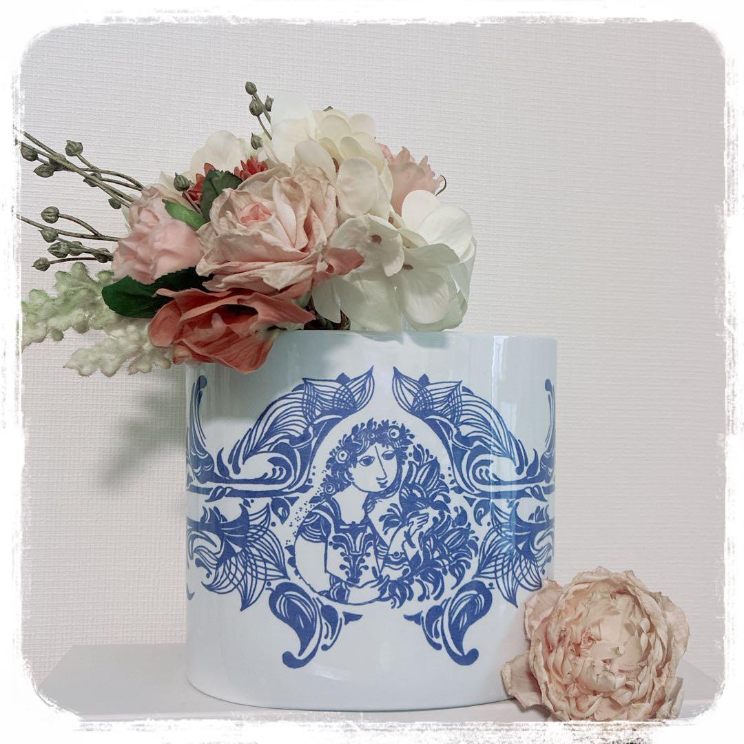 ビヨンヴィンブラッド　ニーモレ窯　ヴィンテージ花器　デンマーク