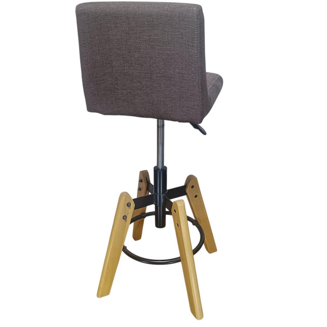 福岡大川大商産業製　カウンターチェア　昇降式 回転 高さ調整可