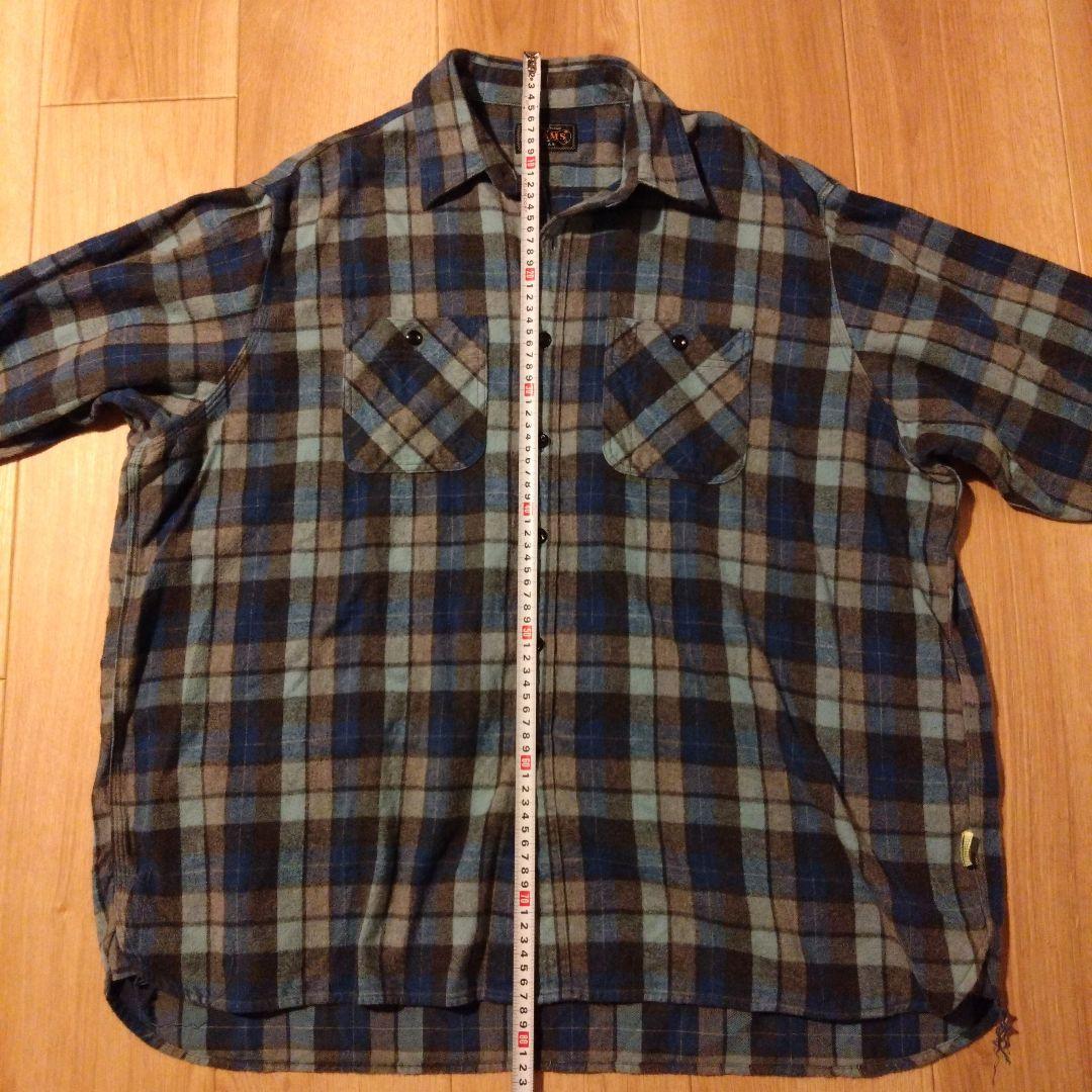 限定価格　ssz✖️BEAMS PLUS チェックネルシャツ　M　美品