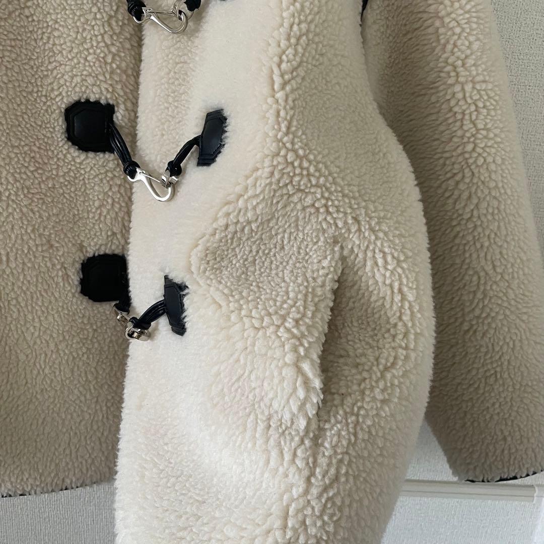 AKTE ボアミドルダッフルコート