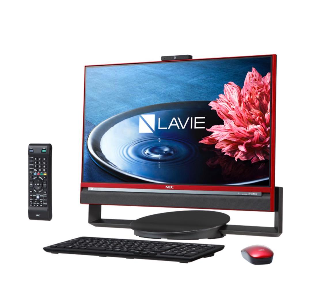 NEC パーソナルコンピュータ　DA770/BA クランベリーレッド
