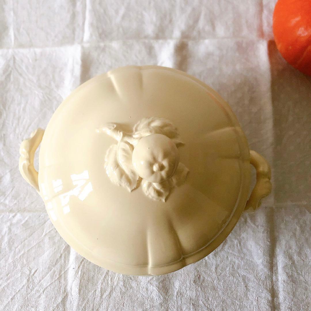 ディゴワンサルグミンヌ 花リムスーピエール フランスアンティーク食器　ブロカント