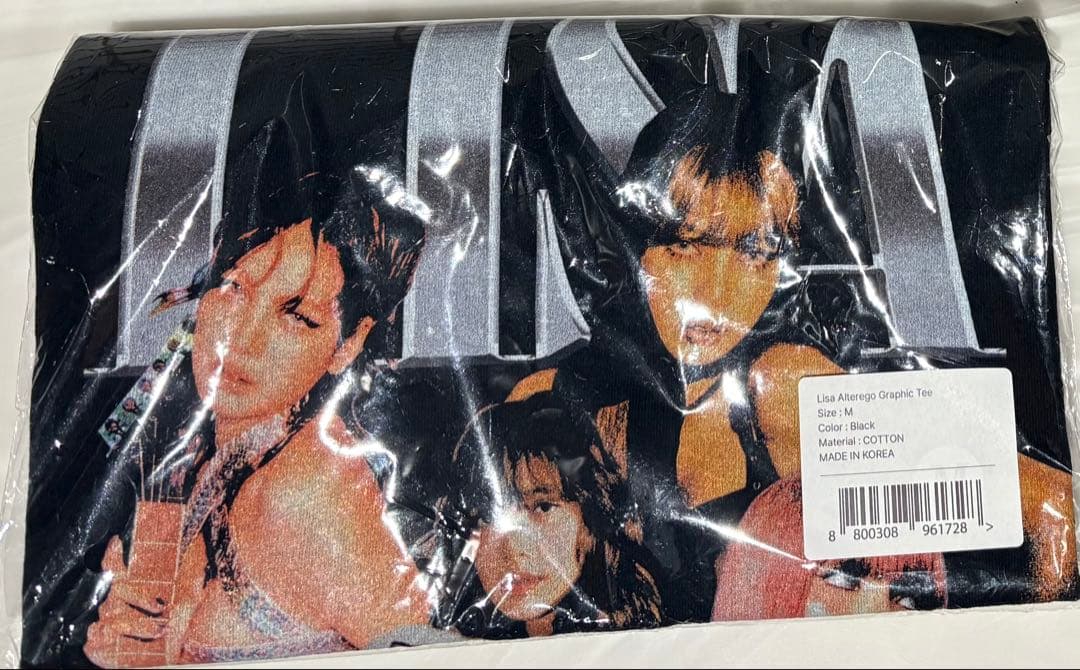 【即日発送】BLACKPINK LiSA Tシャツ Mサイズ ポップアップ