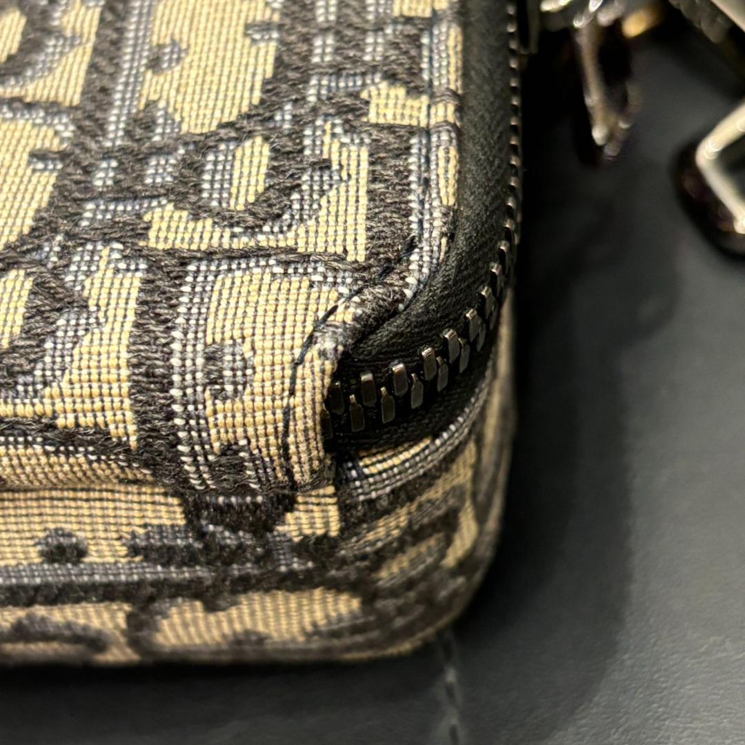 Dior ショルダーバッグ ネイビー/ベージュ