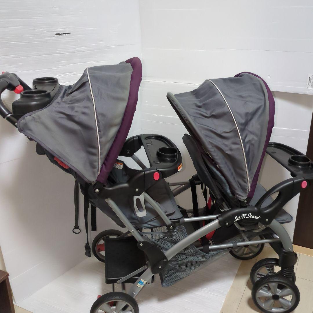 babytrend ベビートレンド　シット&スタンド　2人乗りベビーカー