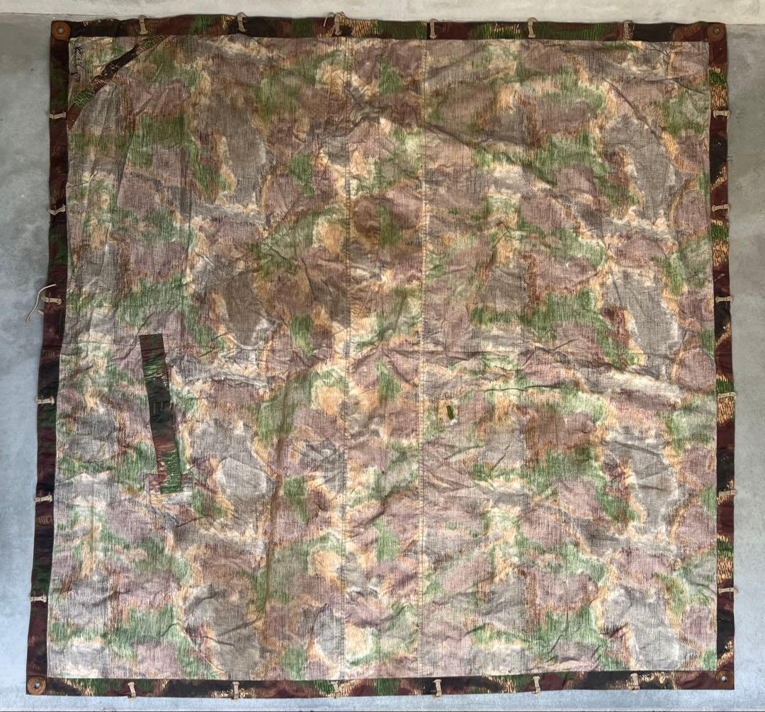 ３枚セット チェコスロバキア軍 軍幕 チェコ軍幕 テント キャンプ 実物 タープ