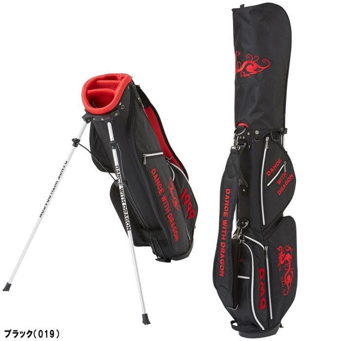 ★新品★ダンスウィズドラゴン★SUNDAY7.0型スタンドバッグ★BK