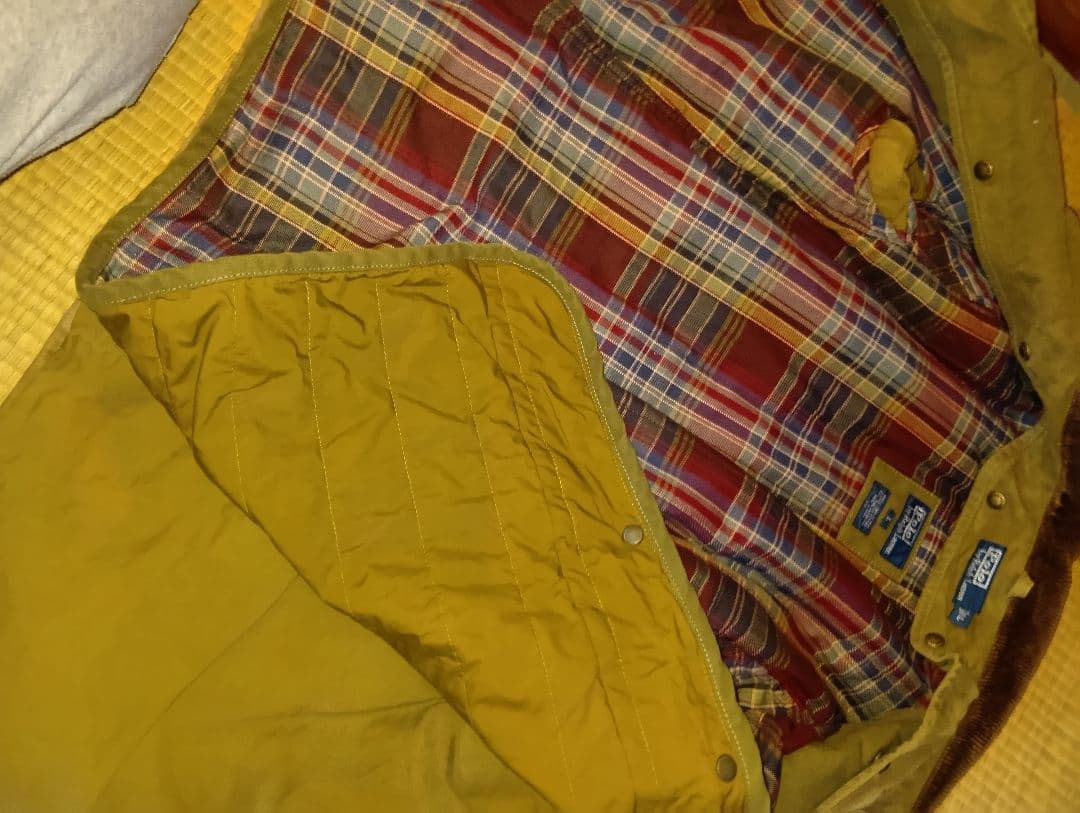 ハンティングカーキ コーデュロイジャケット