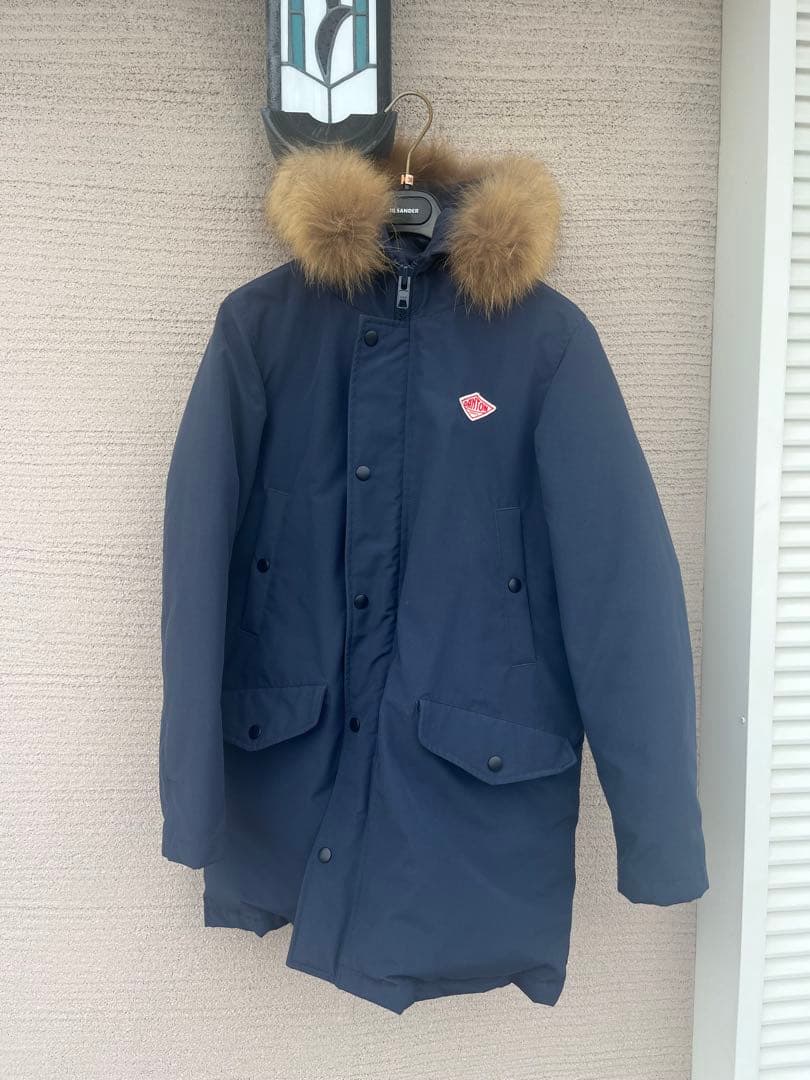 DANTON ネイビー ダウンジャケット