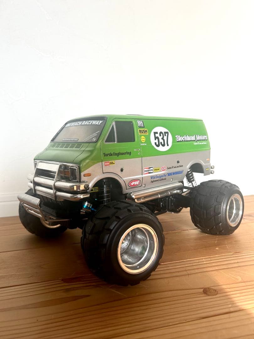 タミヤ ランチボックス BHMカスタム 3ダンパー ESC サーボ フルベア