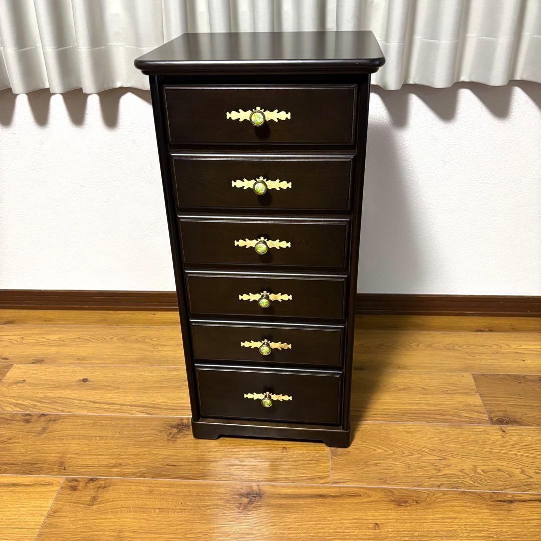 【美品】Karimoku カリモク 6段チェスト 高級家具