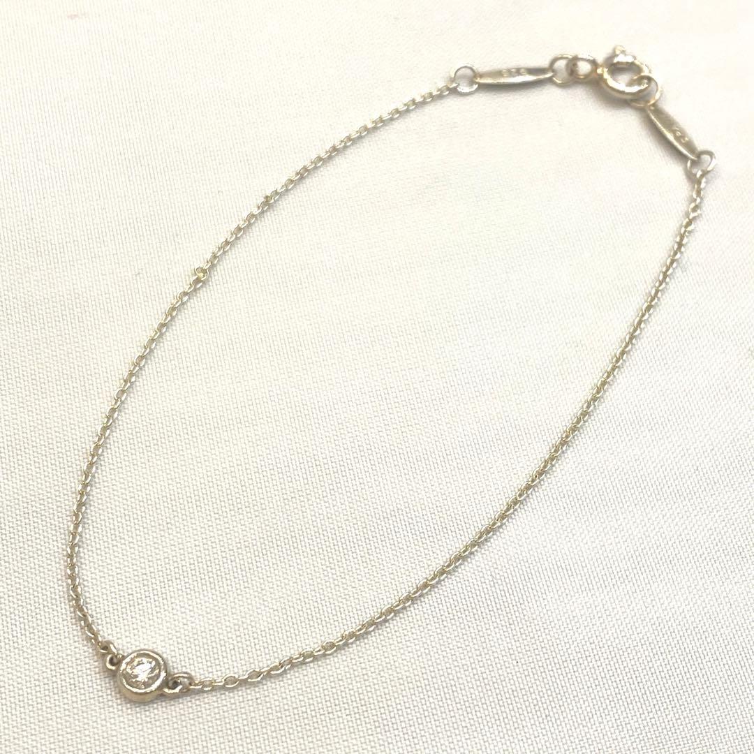 ほぼ未使用 TIFFANY＆CO. バイザヤード ダイヤブレスレット 925