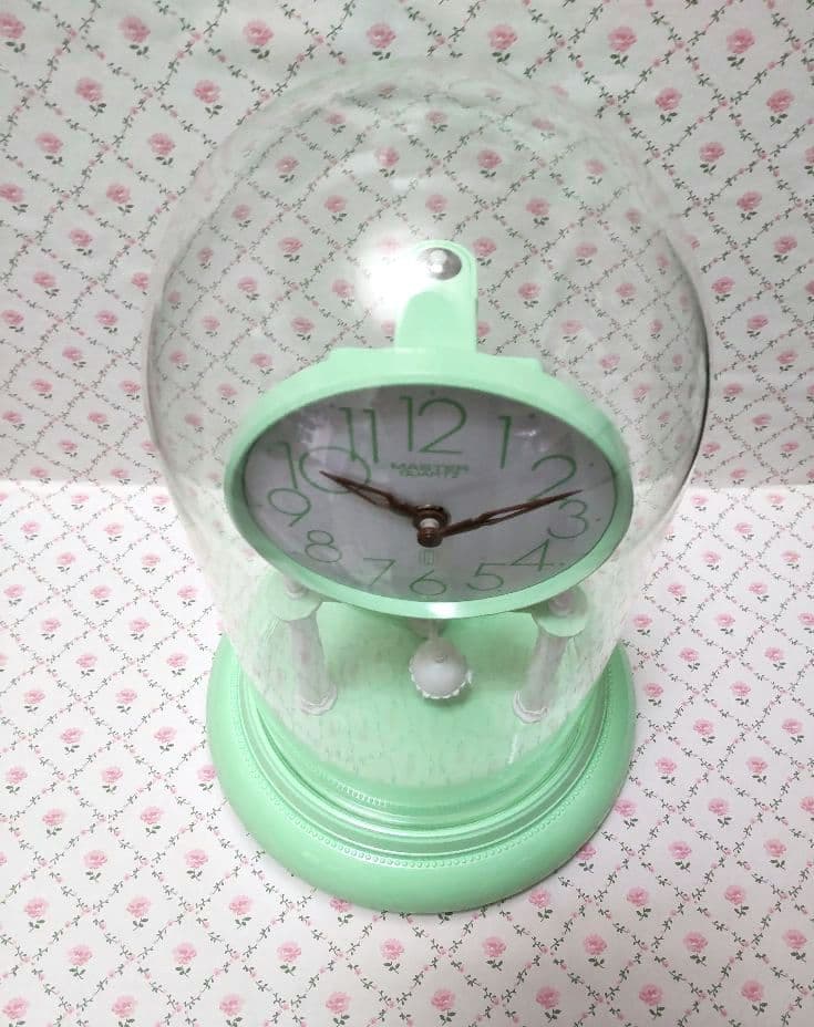 美品 ジャパンヴィンテージ 置時計 日本製 マスタークォーツ 未使用品 当時物