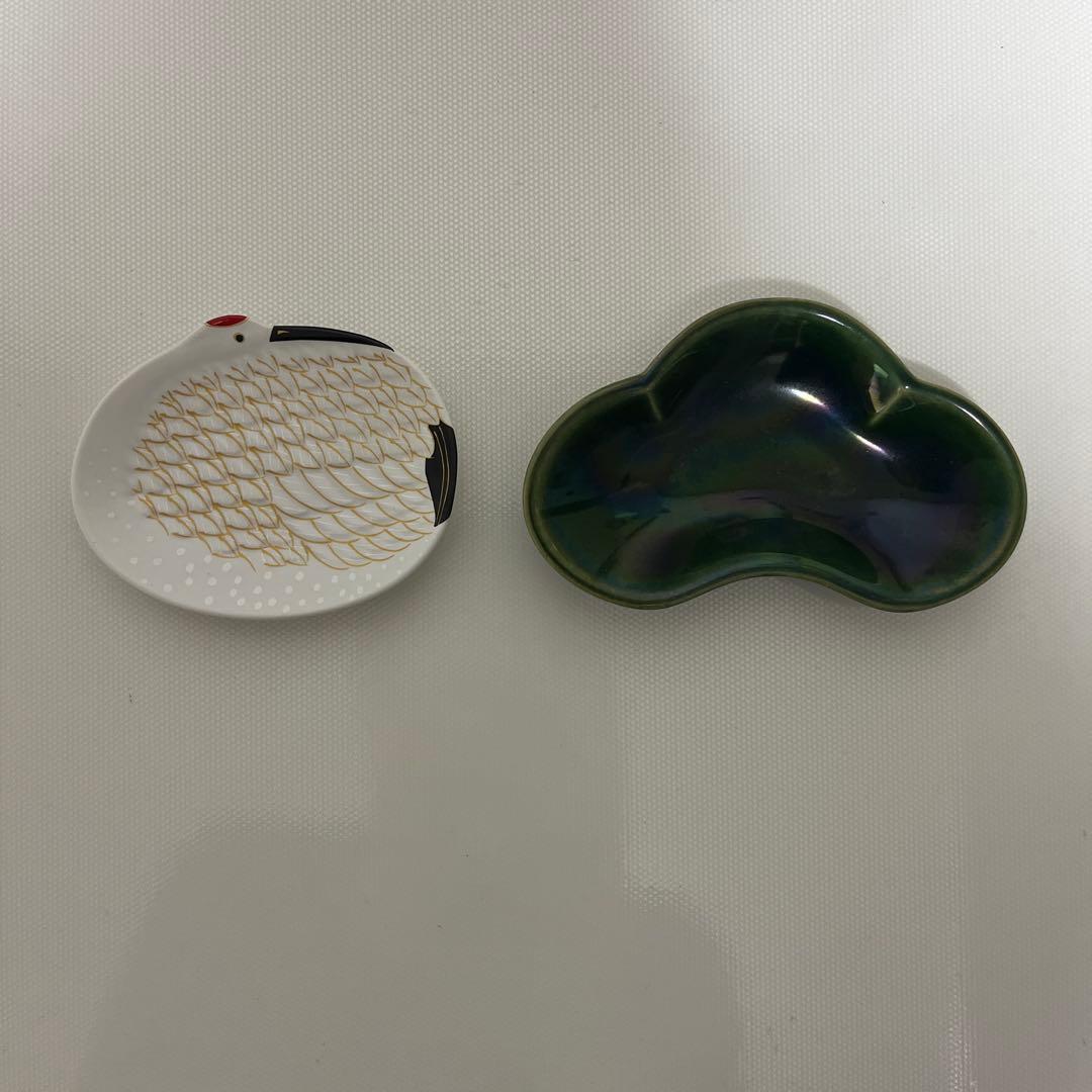 美品★amabro アマブロ MAME 豆皿 有田焼　和食器 幸楽窯　正月