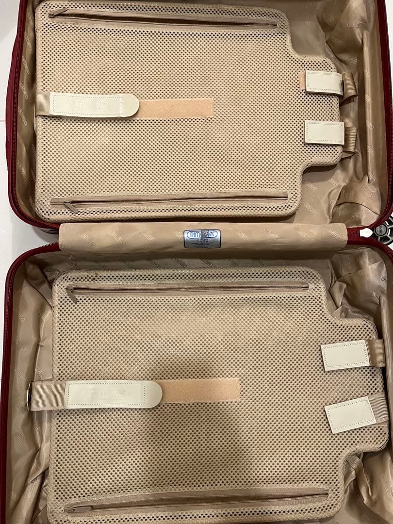 リモワ　サルサ　レッド キャリーケース 360度回転ホイール