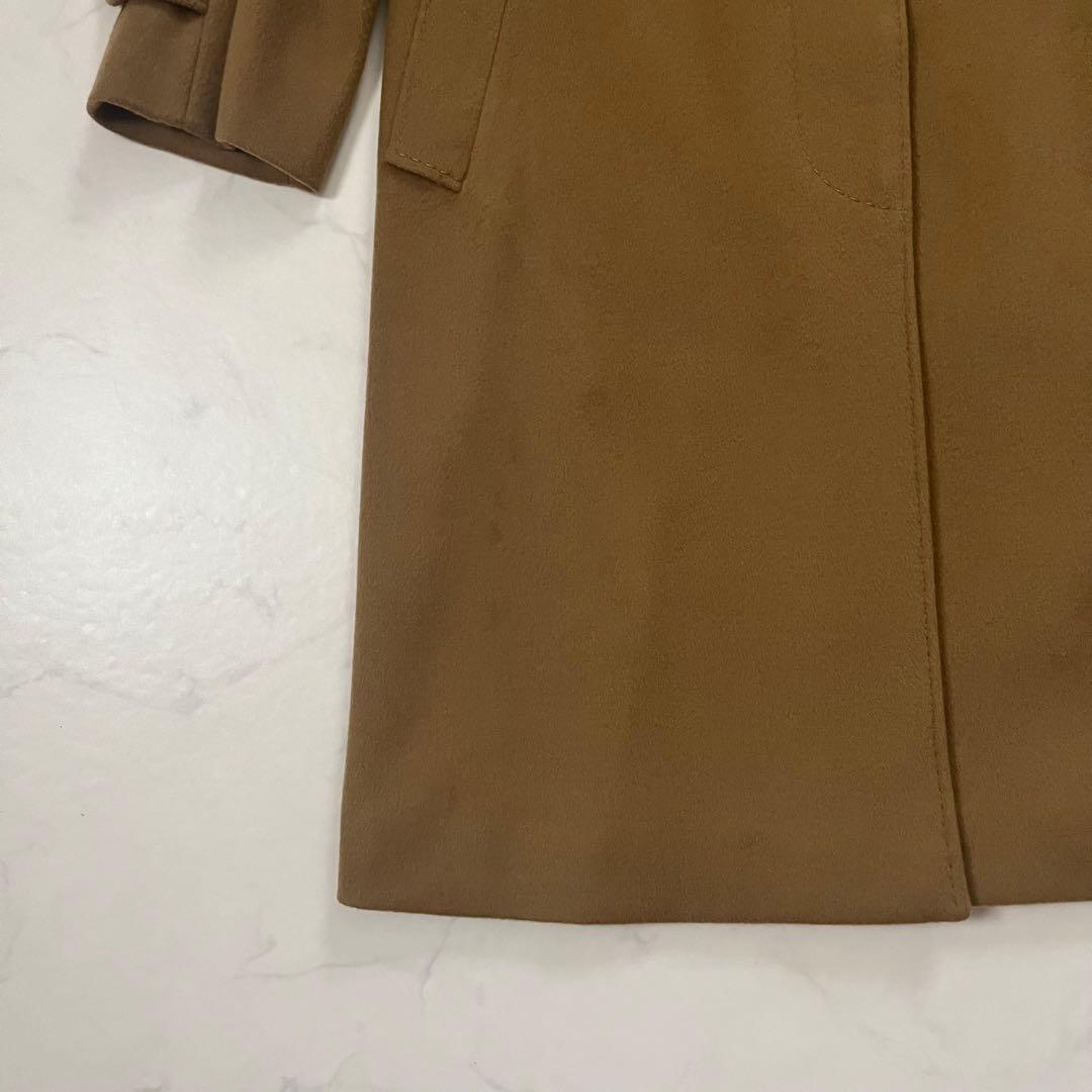 バーバリーロンドン　カシミヤ100%　ロングコート　シャドーホース　40