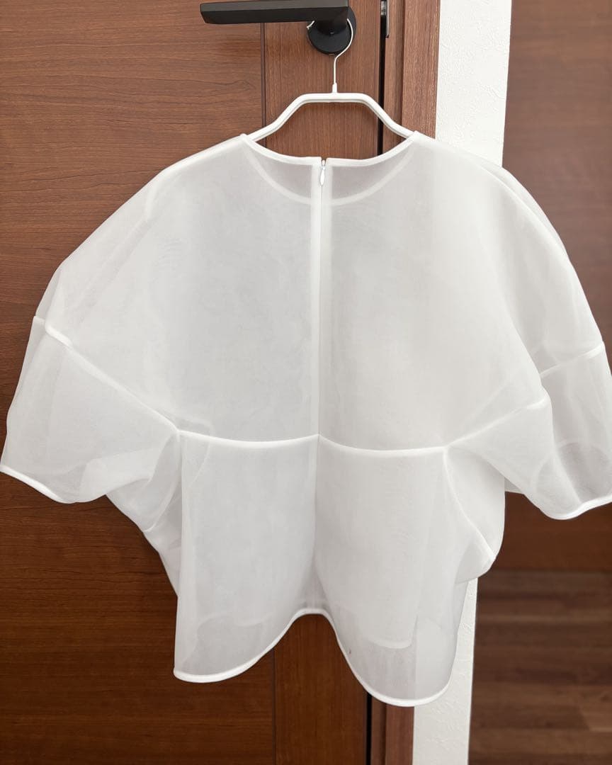 LIten Sheer Sculpture Tops シアー ブラウス