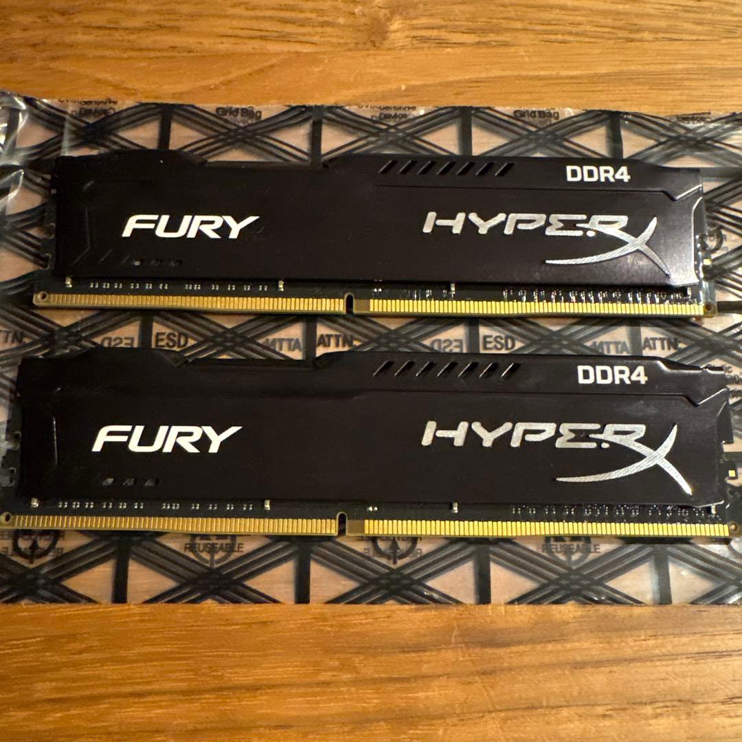 HYPERX FURY DDR4-2666 16GB×2 32GBキット