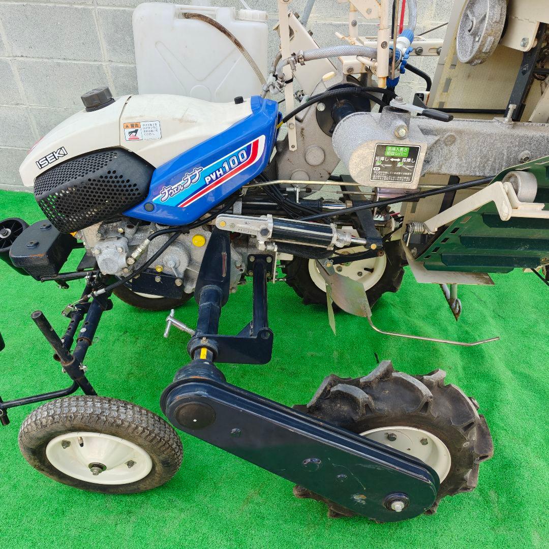 イセキ 野菜移植機　甘しよ移植機　pvh100 動画あり