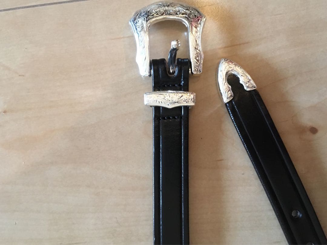 新品 36インチ TORY leather western belt