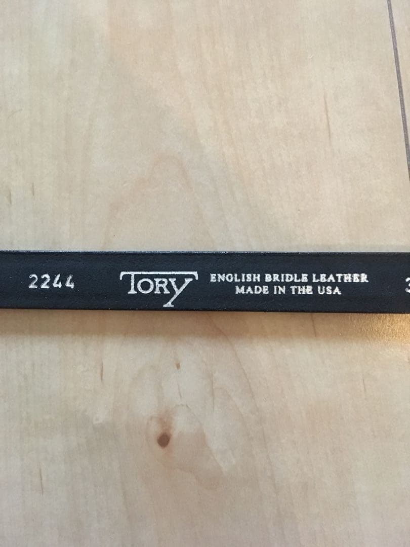 新品 36インチ TORY leather western belt