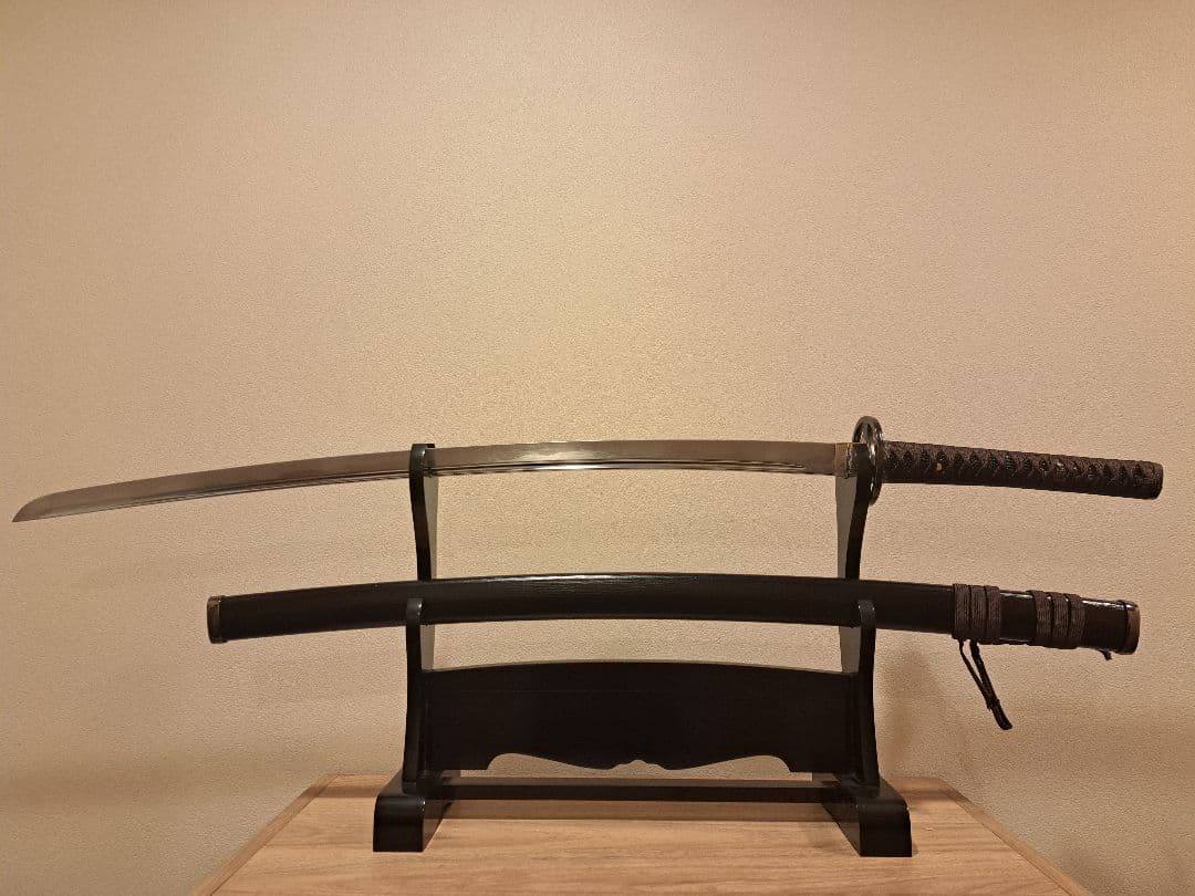 斎藤一 拵え 黒鞘 模造刀