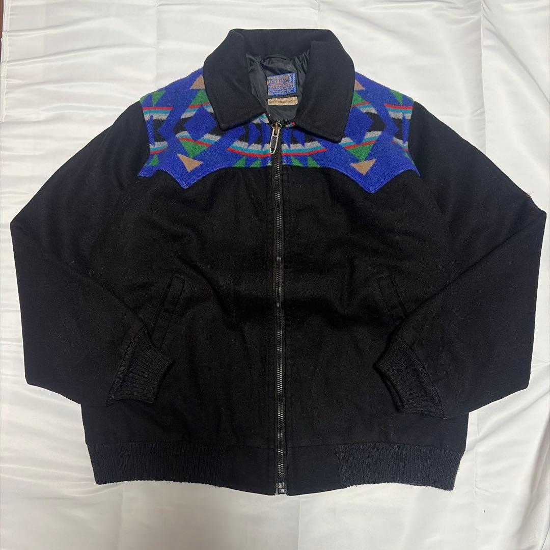 ら*様 70s PENDLETON Native Pattern Wool Ja