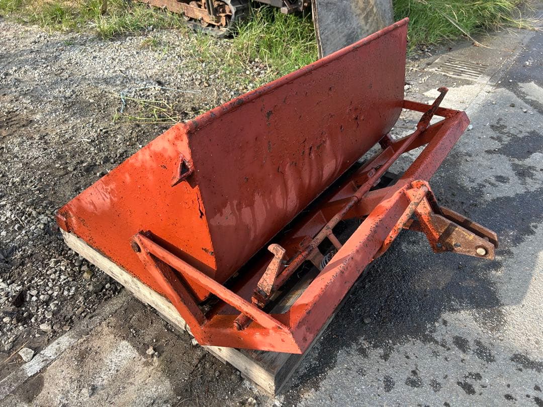 宮崎　トラクター用 リアバケット 堆肥 除雪　バケット 作業機　3点リンク