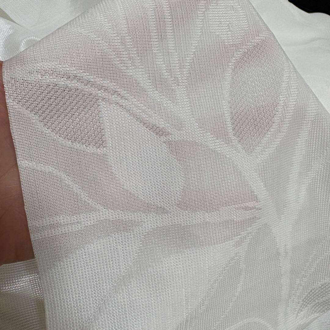 【mm-ko】ミラーレースカフェカーテン　ご案内用