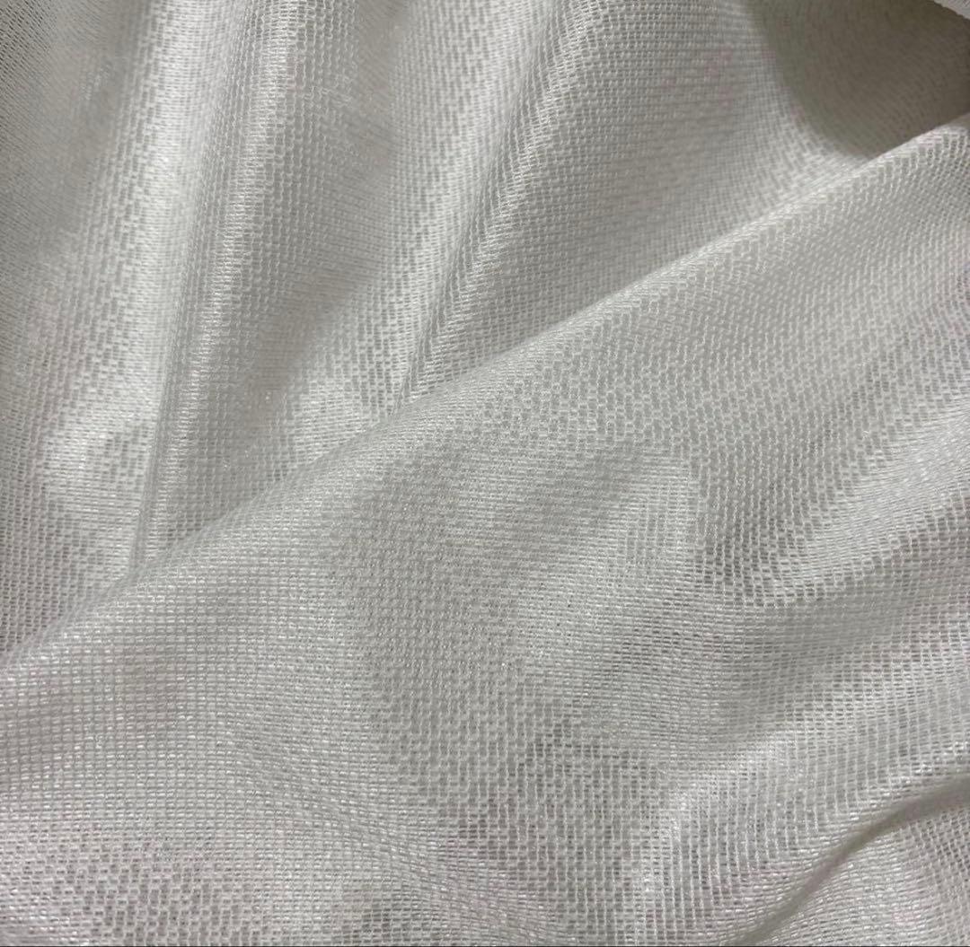 【mm-ko】ミラーレースカフェカーテン　ご案内用