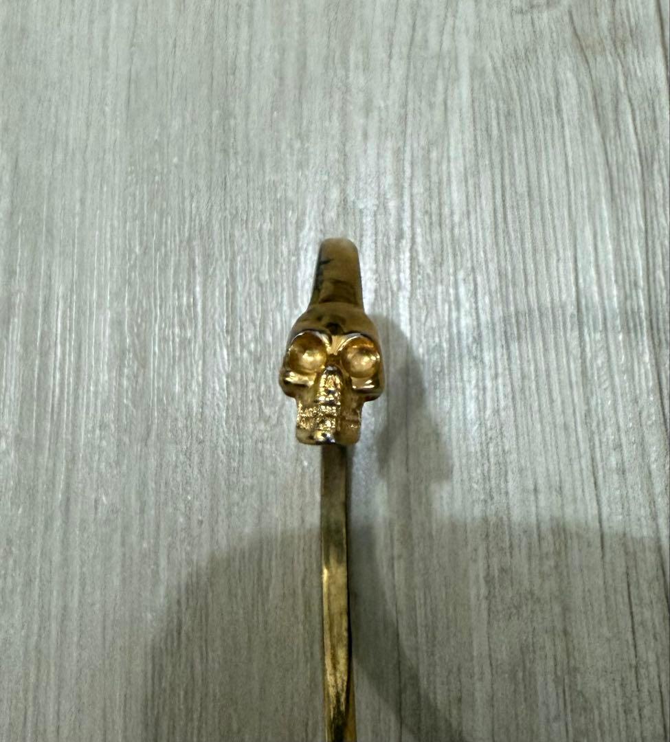 アレキサンダーマックイーン　Alexander McQueen スカル　バングル