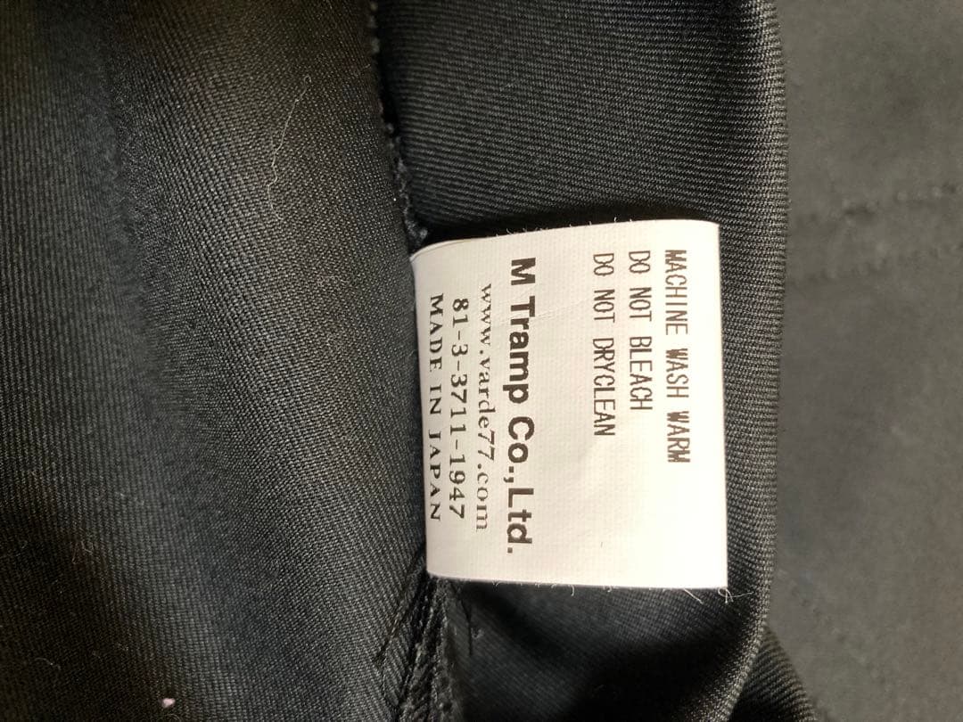 ジャケット・アウター Varde77 BRITISH VENTILE COAT BLACK