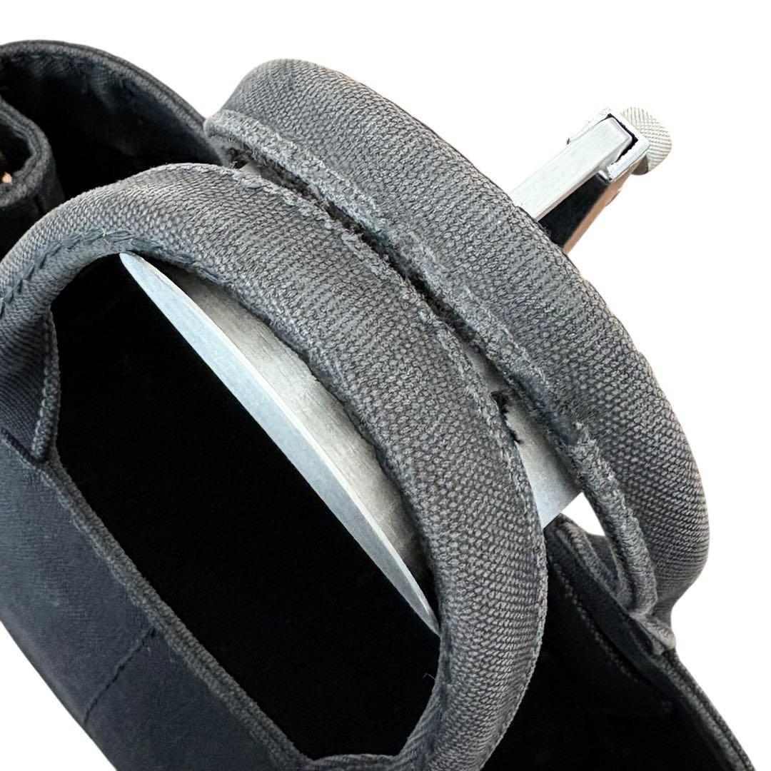 PRADA カナパ 黒 キャンバス トート 保存袋付　ブラック