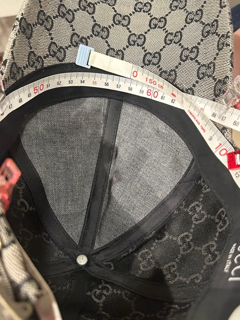 グッチ　GUCCI　キャップ　CG柄