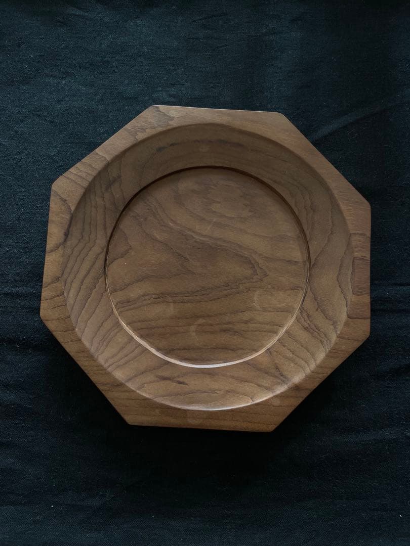 ●美品　添野順　オクトゴナルプレート